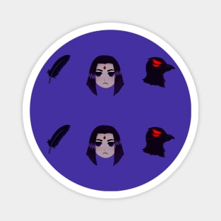 Teen Titans Raven Set Magnet